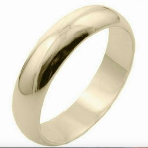 Gold Plated Band  Ring Size 5, 7.5 8,11,12,14,14.5 15
